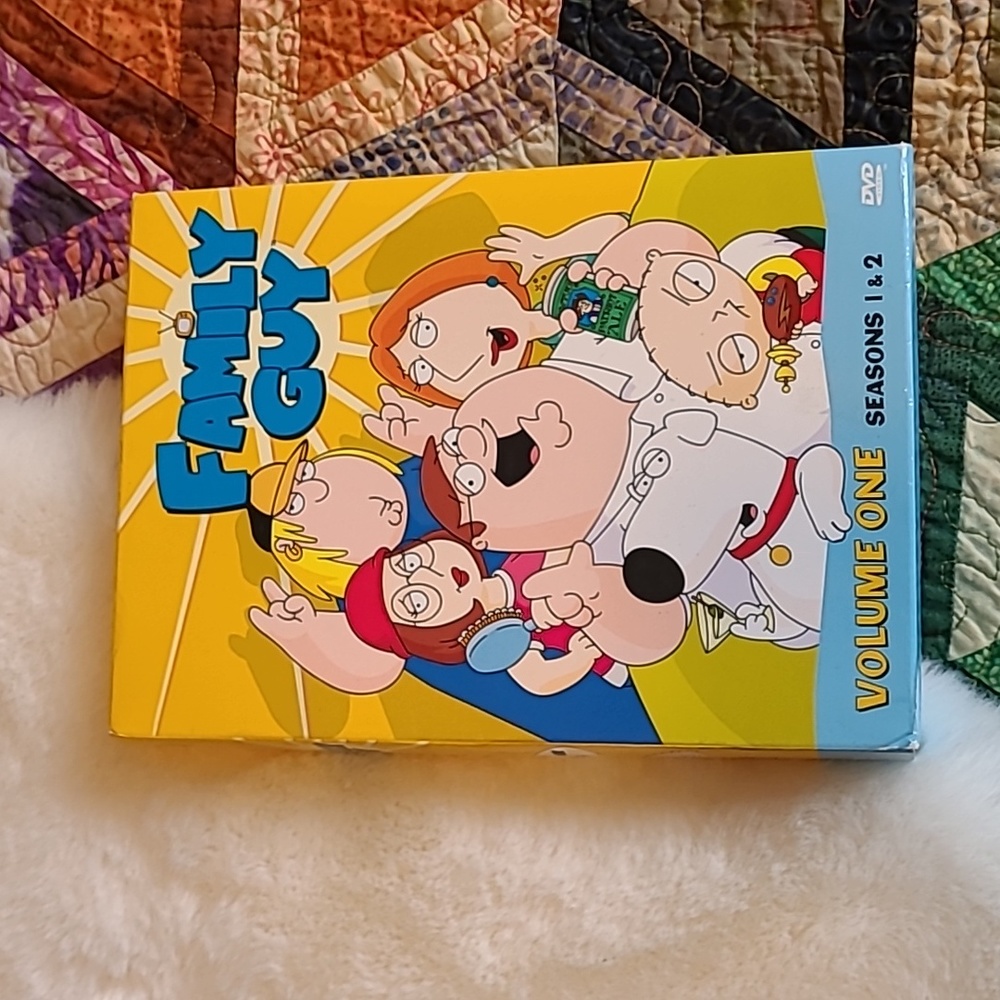 Family Guy Seasons 1 & 2 Comedy Cartoon TV Series DVD